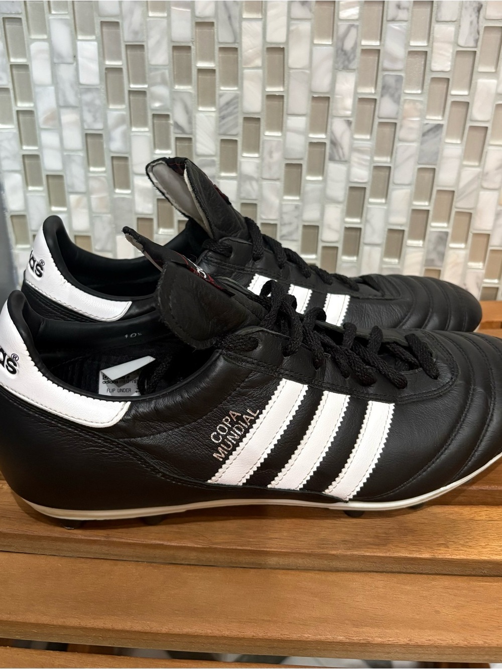 adidas Men's Copa Mundial Firm Ground Soccer Cleats Size 11, Made in Germany